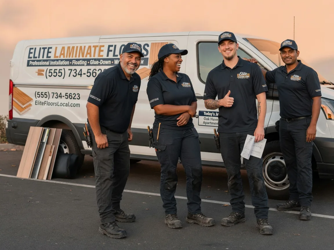 Laminate flooring installation company in Brinkhaven, OH